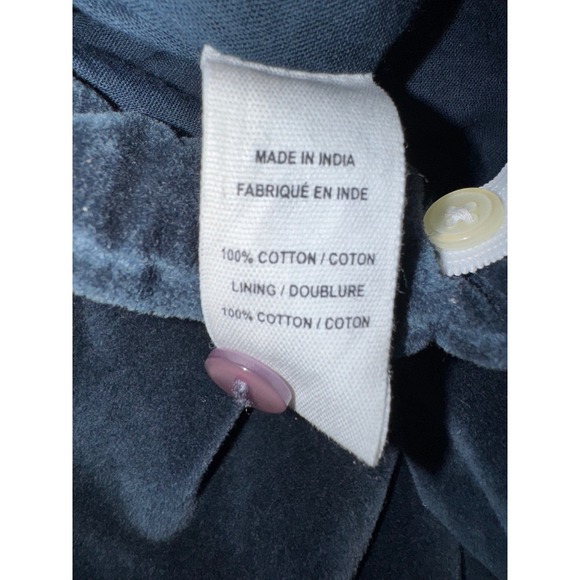 Velveteen Elodie Teal Velvet Overalls Girls Teal Blue Flare Leg Size 3 years - Picture 6 of 9